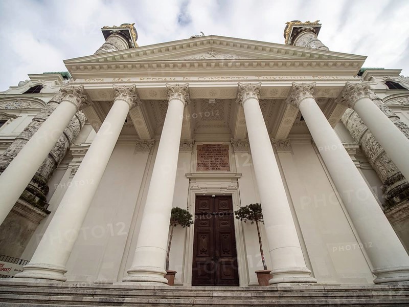 Facade of the Karlskirche