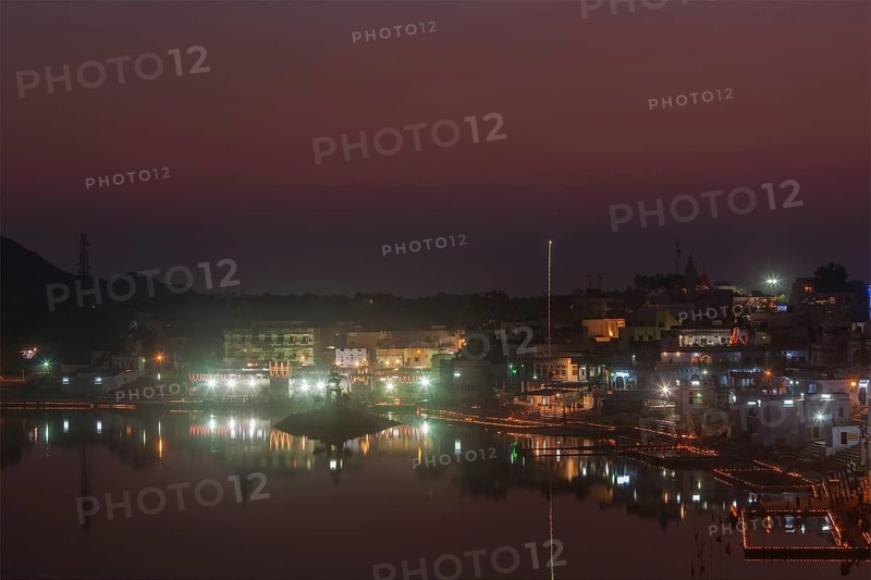 Sacred Puskhar lake