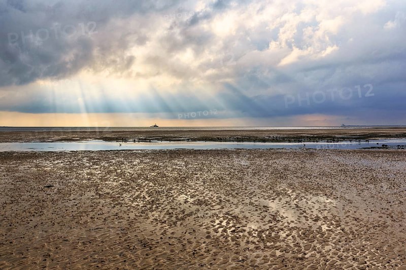 Wadden Sea in autumn