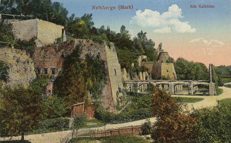 Old lime kilns in Kalkberge-Ruedersdorf