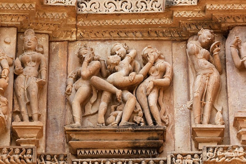 Famous erotic stone carving sculptures
