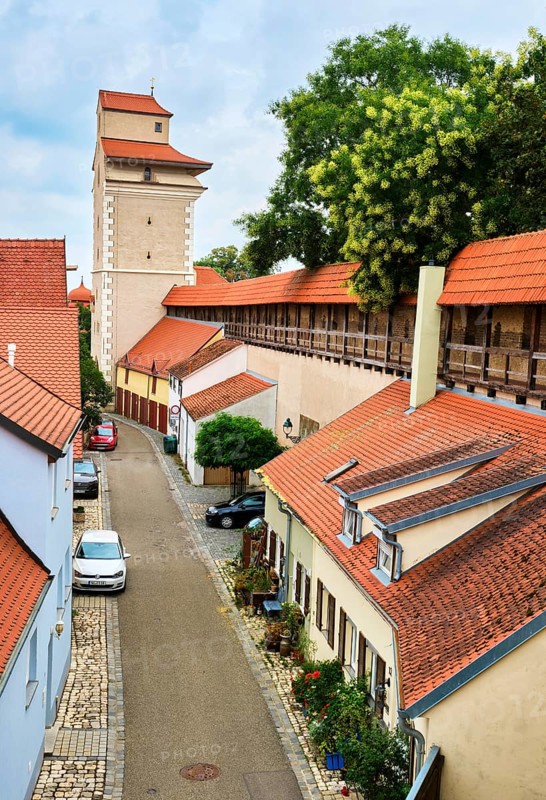 Noerdlingen city wall