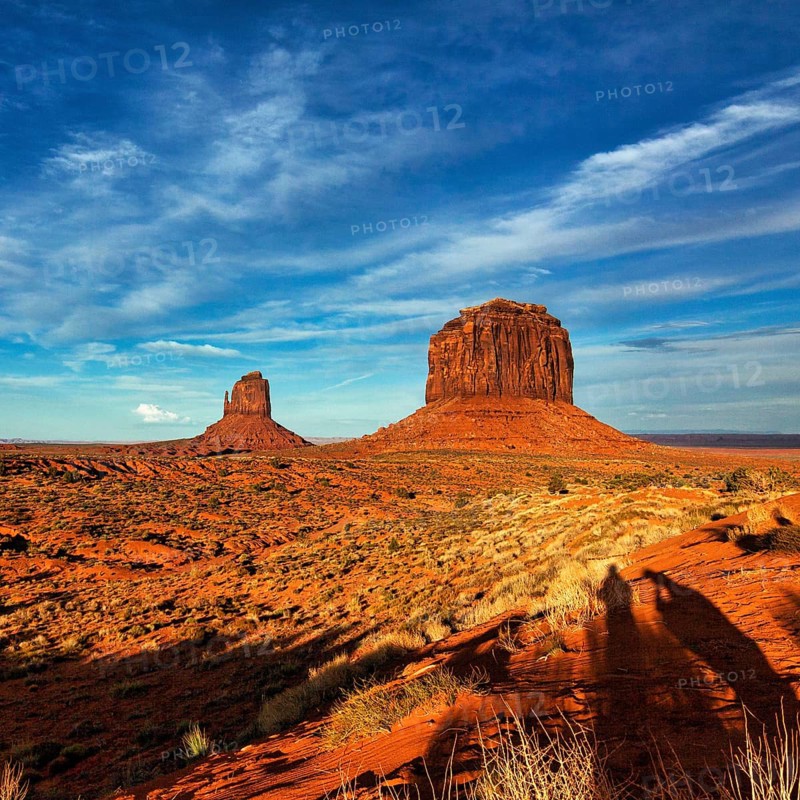 Rock formation in Monument Valley