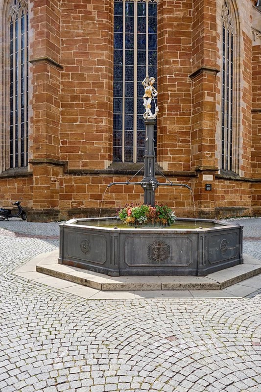 St. George's Fountain at St. John's Minster
