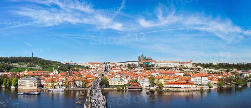 Panorama of Prague: Mala Strana