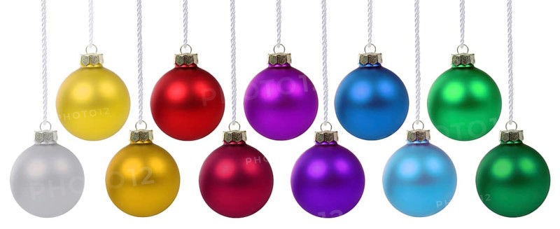 Christmas Christmas Balls Christmas Balls Colours Decoration Hanging cut out Isolated Deco
