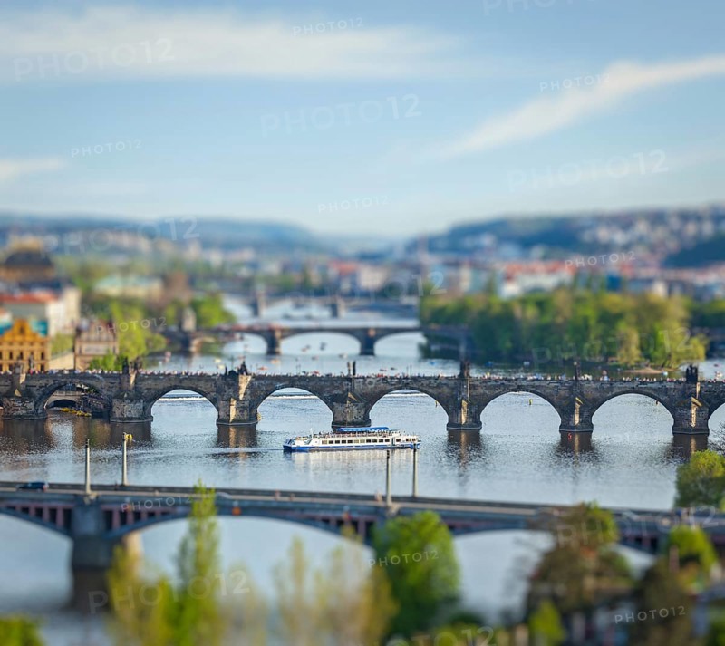 Travel Prague concept background