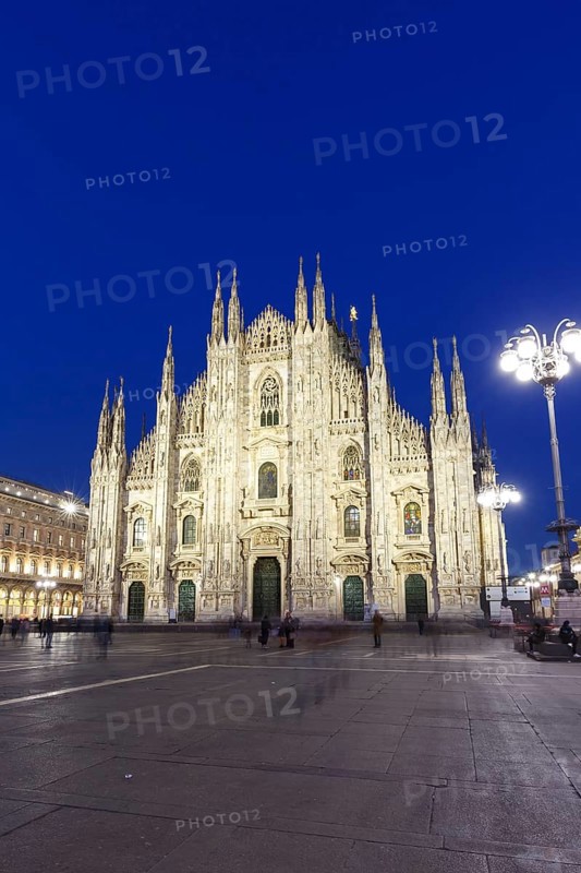 Milan Cathedral Duomo di Milano Church Travel Travel City by Night in Milan
