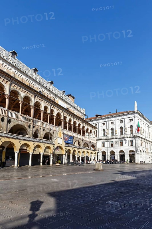 Padua Palazzo della Ragione in Piazza delle Erbe Square Travel City in Padova