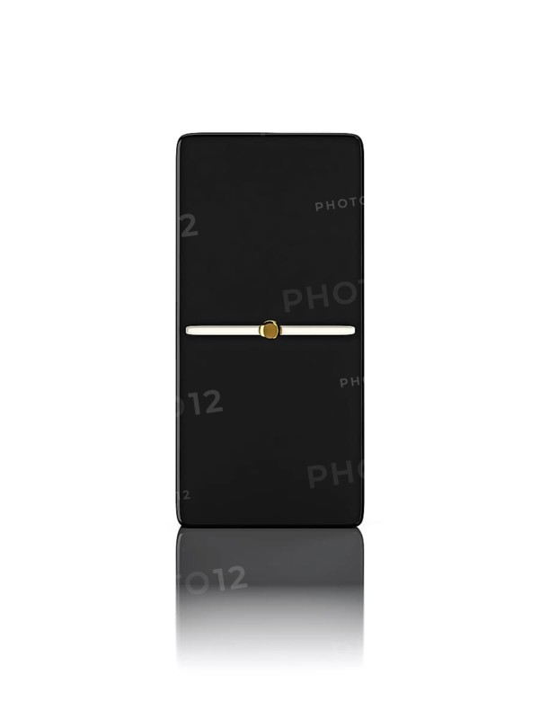 Domino game bone close up isolated on white