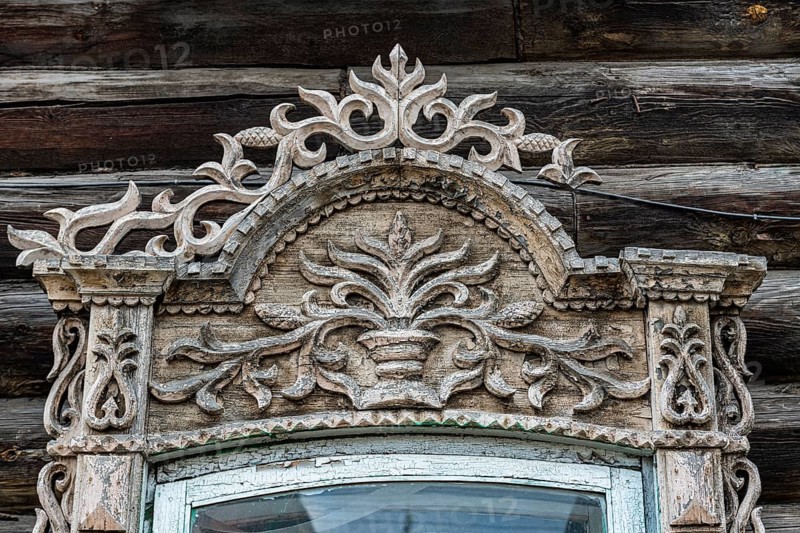 Beautiful wooden windows