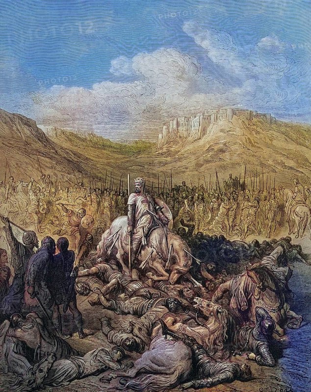 The Death of the Templar Jacques de Mailly at Cressin