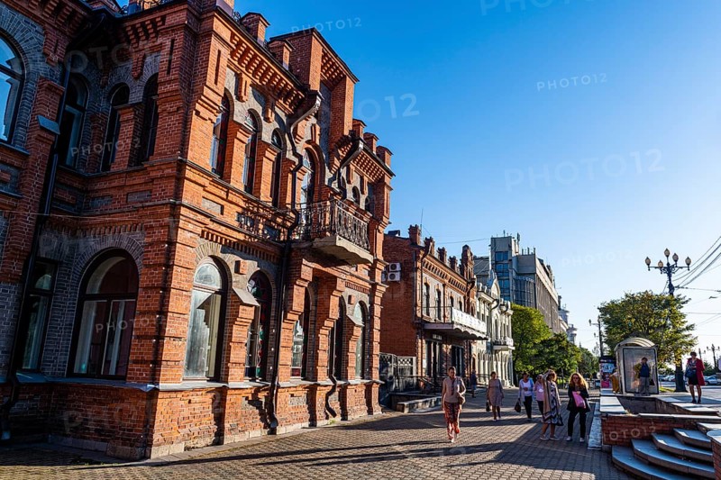 Historic houses on Muravyeva street