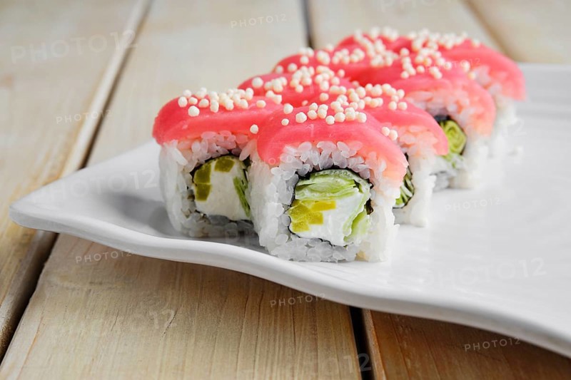 Rolls with tuna