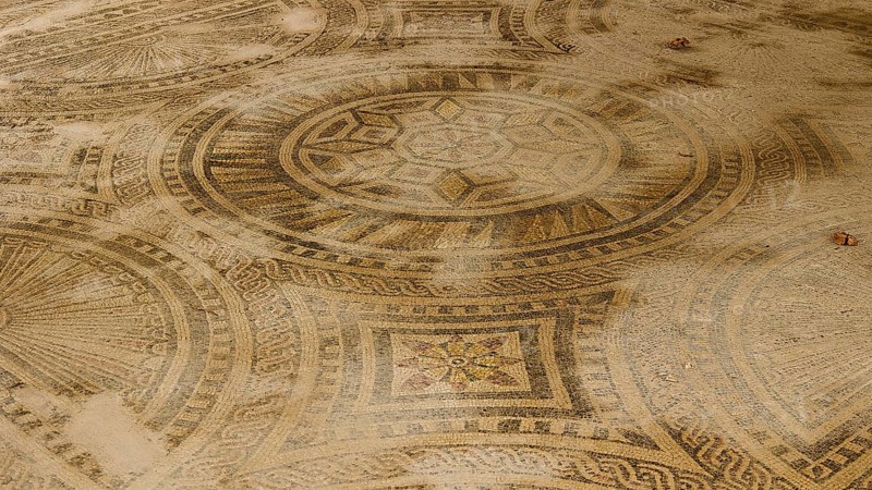 Roman floor mosaic