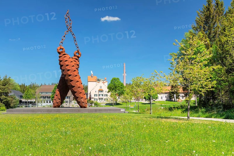 Fir cone sculpture