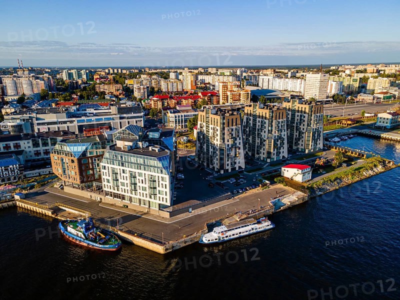Aerial of Arkhangelsk
