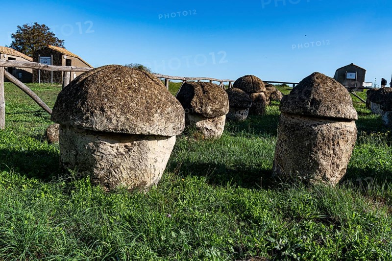 Unesco world heritage site Tarquinia