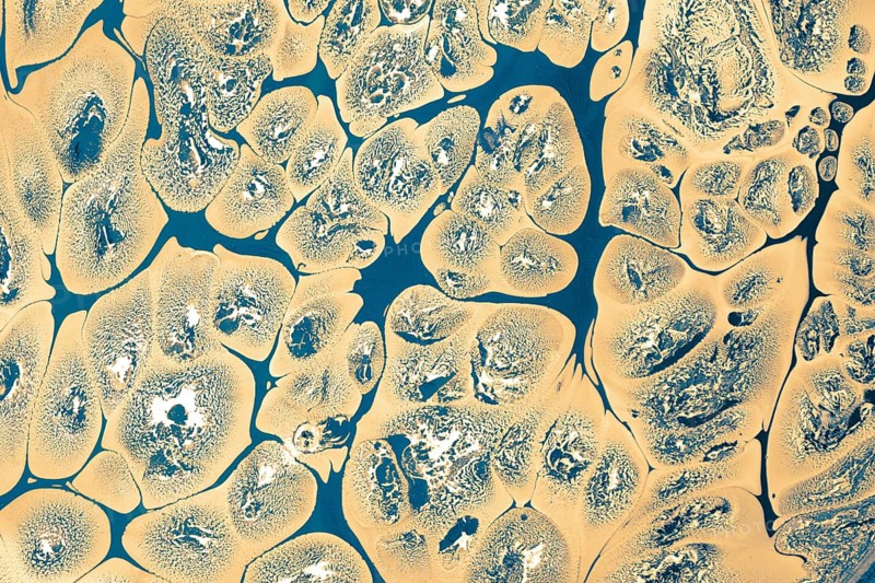 Ebru marbling handmade art