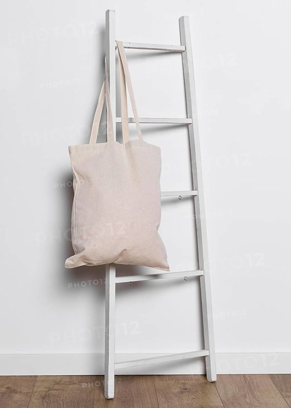 Tote bag ladder indoors. Resolution and high quality beautiful photo