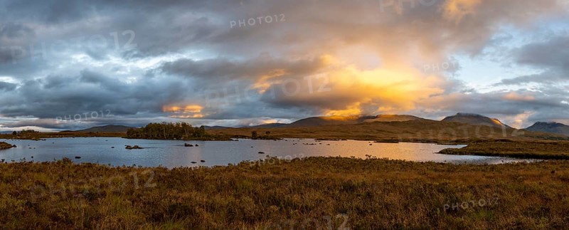 Sunset at Loch Ba