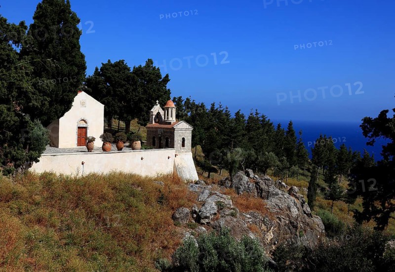 Small chapel next to the old Preveli monastery ruins
