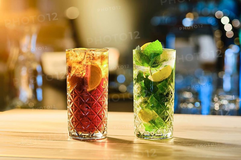 Classic cold cocktails