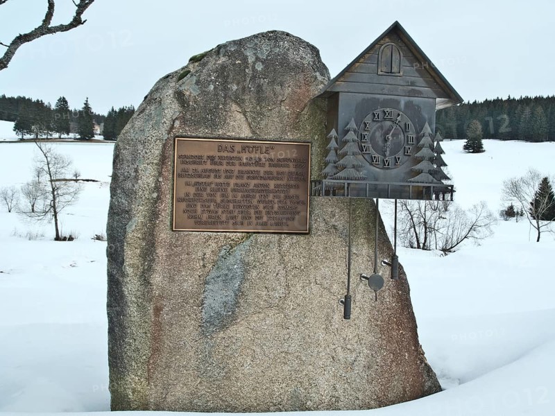 Memorial stone Das Hoefle