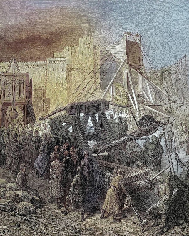 Siege engines of the Crusaders