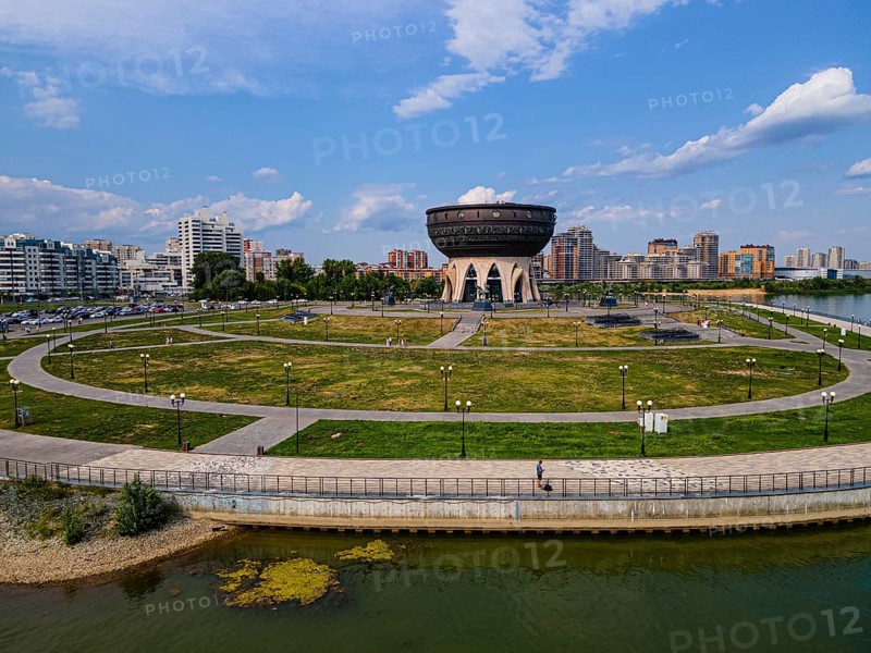 Aerial of the Kazan Wedding Palace