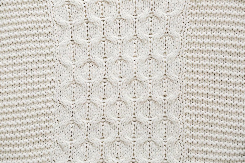 Detail knitted sweatshirt