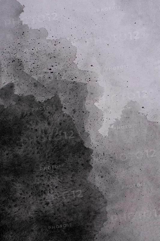 Painted surface with abstract watercolor