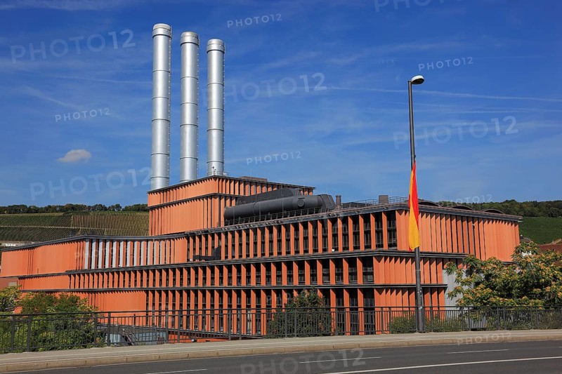 Wuerzburg combined heat and power plant of Wuerzburger Versorgungs- und Verkehrs-GmbH