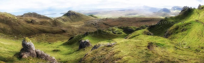 Quiraing Rock Landscape