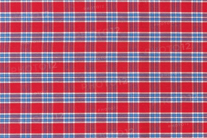 Red and blue checkered pattern texture background