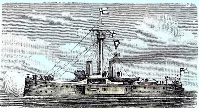SMS Oldenburg was the first ship built of steel in Germany