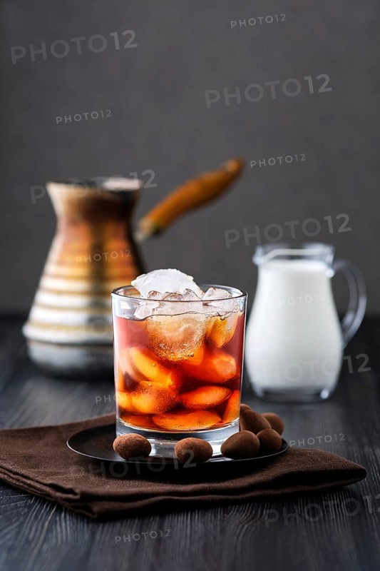 Process of making iced coffee