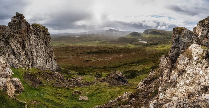 Quiraing Rock Landscape