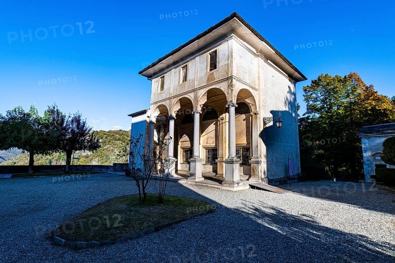 Unesco world heritage site Sacro Monte de Varallo