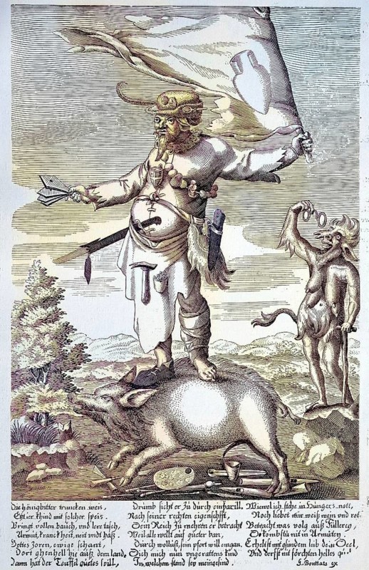 Der Sauteufel. German satirical pamphlet