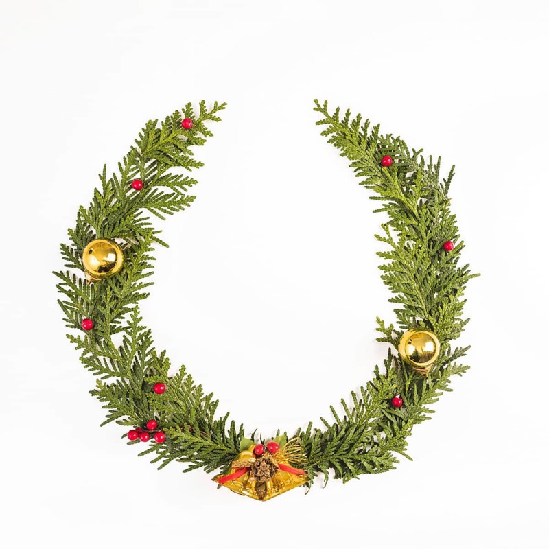 Christmas fir wreath