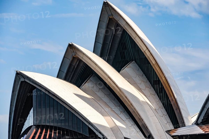 Sydney Opera House roof in Australia