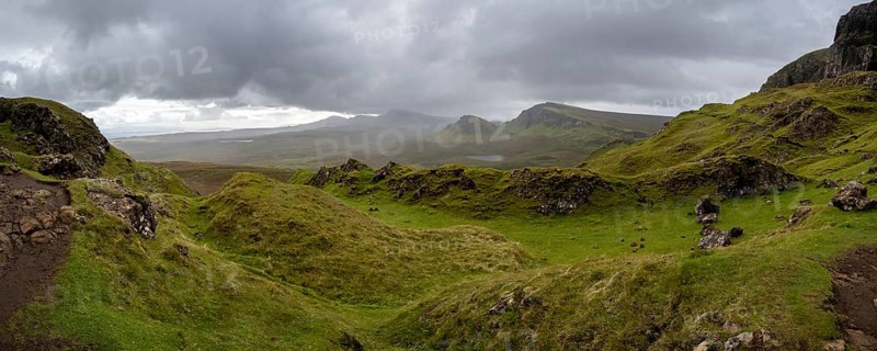 Quiraing Rock Landscape