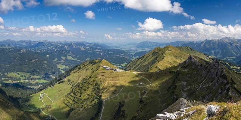 Panorama from the Walser Hammerspitze