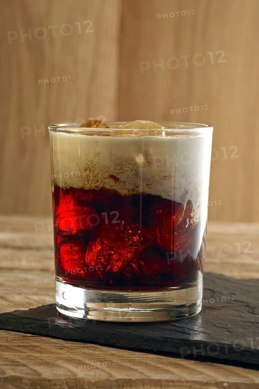 Cocktail White Russian. Vodka