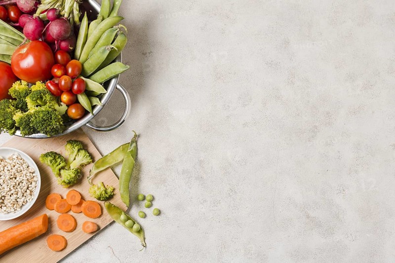 Top view bowl healthy food with copy space. Resolution and high quality beautiful photo