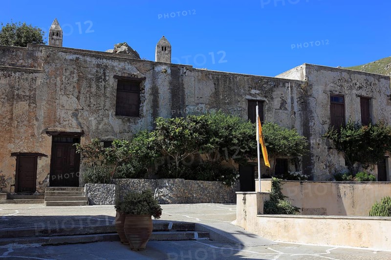 In the monastery complex of Preveli Monastery