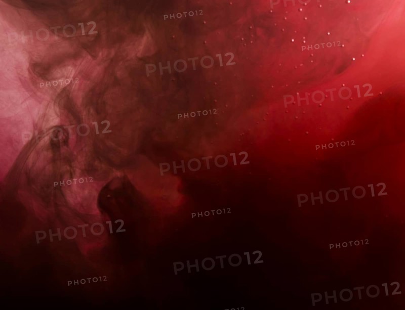 Dense red cloud smoke water