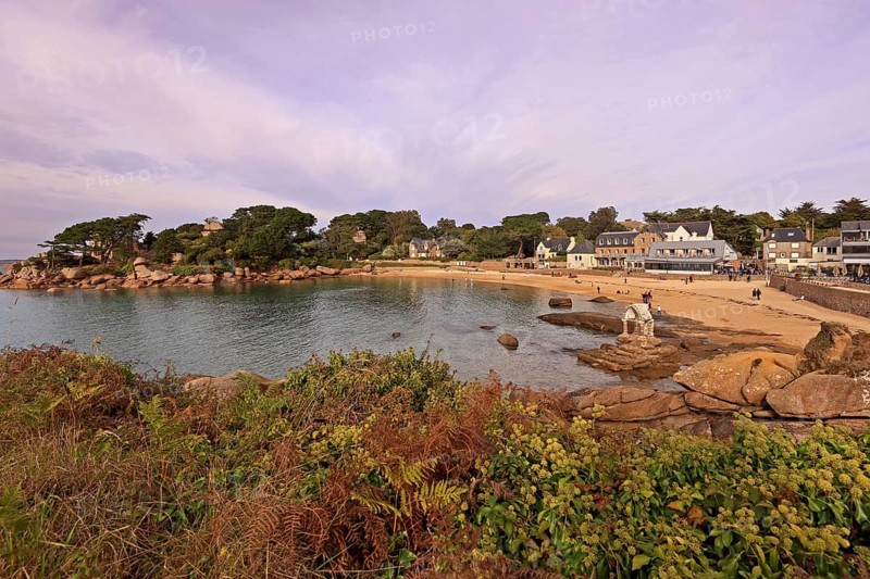 Oratoire de Saint-Guirec near Ploumanac'h on the Cote de granite rose