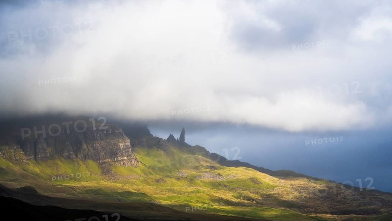 Old Man of Storr in the mist
